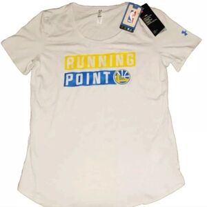 Golden State Warriors Womens Under Armour T Shirt sz. Small New Nba